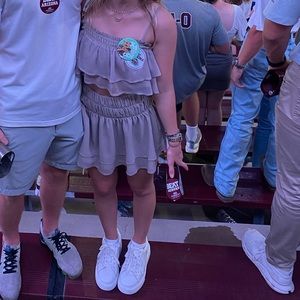 Tularosa skirt and top set XS neutral color